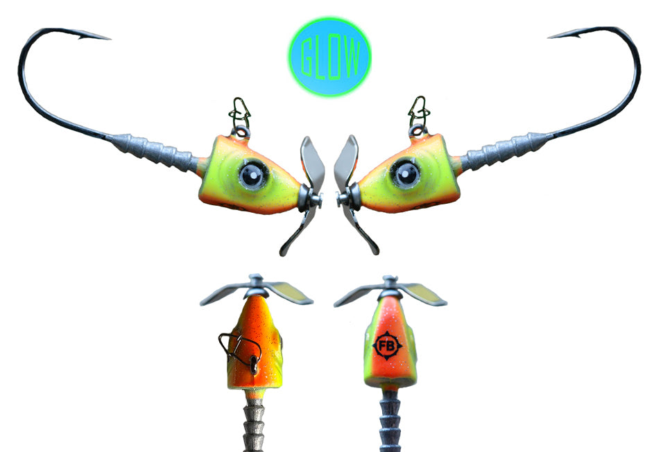 Citrus Snack Headspinner Propellor Jig
