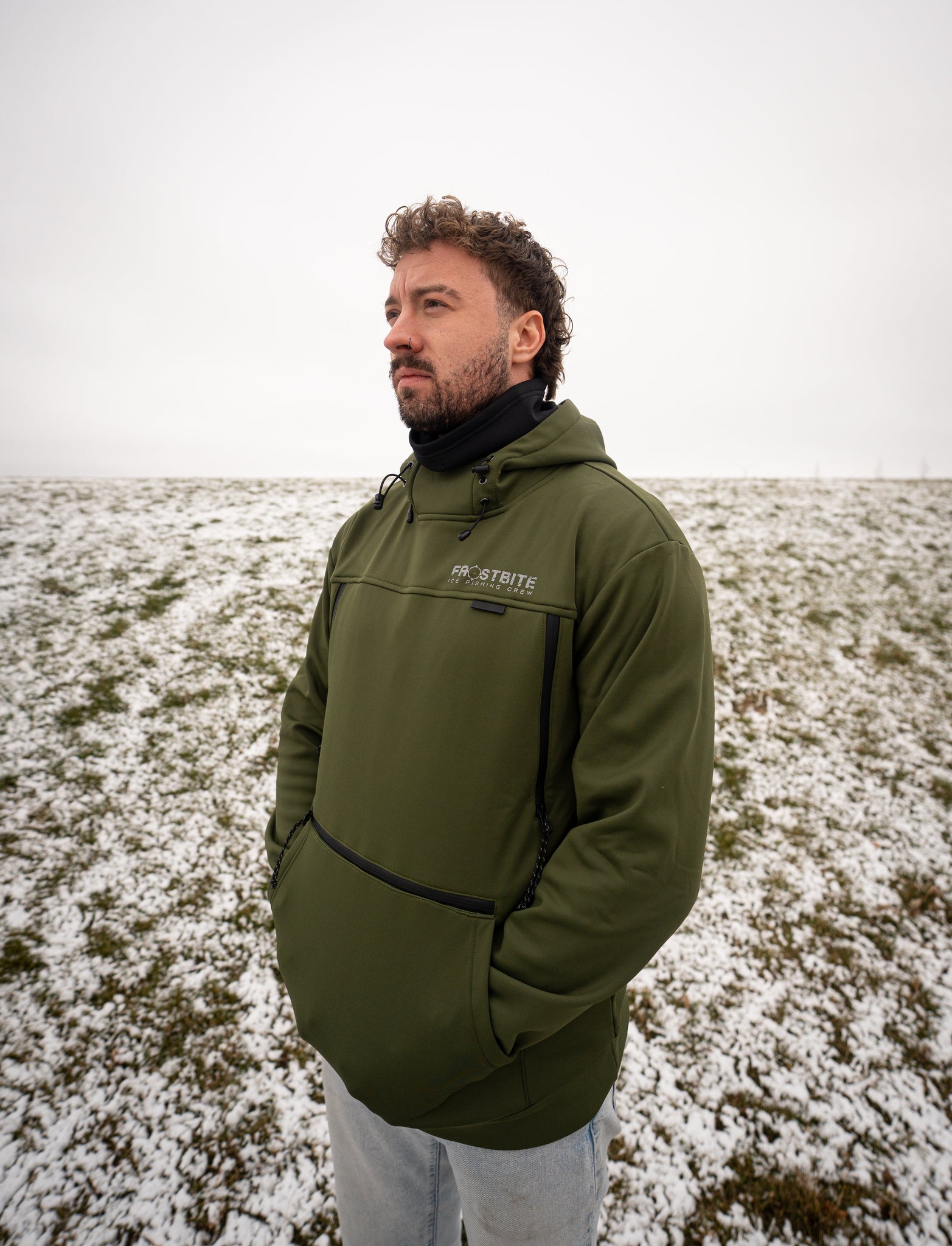 Performance Hoodie - Military Green