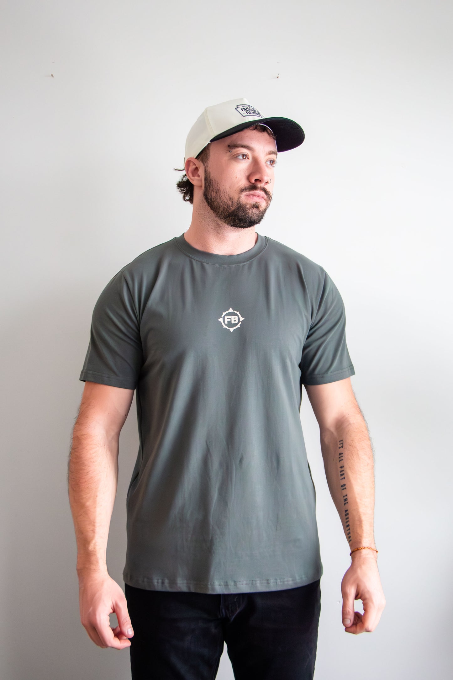 Frostbite Fishing Crew T-Shirt