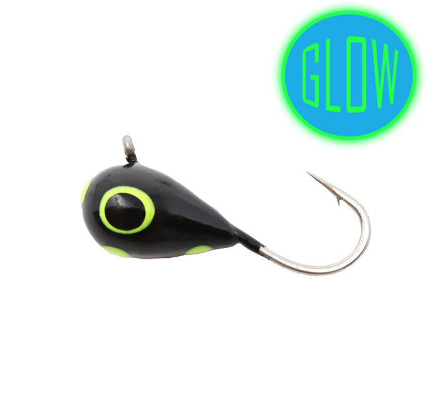 Midnight Micro Tungsten Panfish Jig