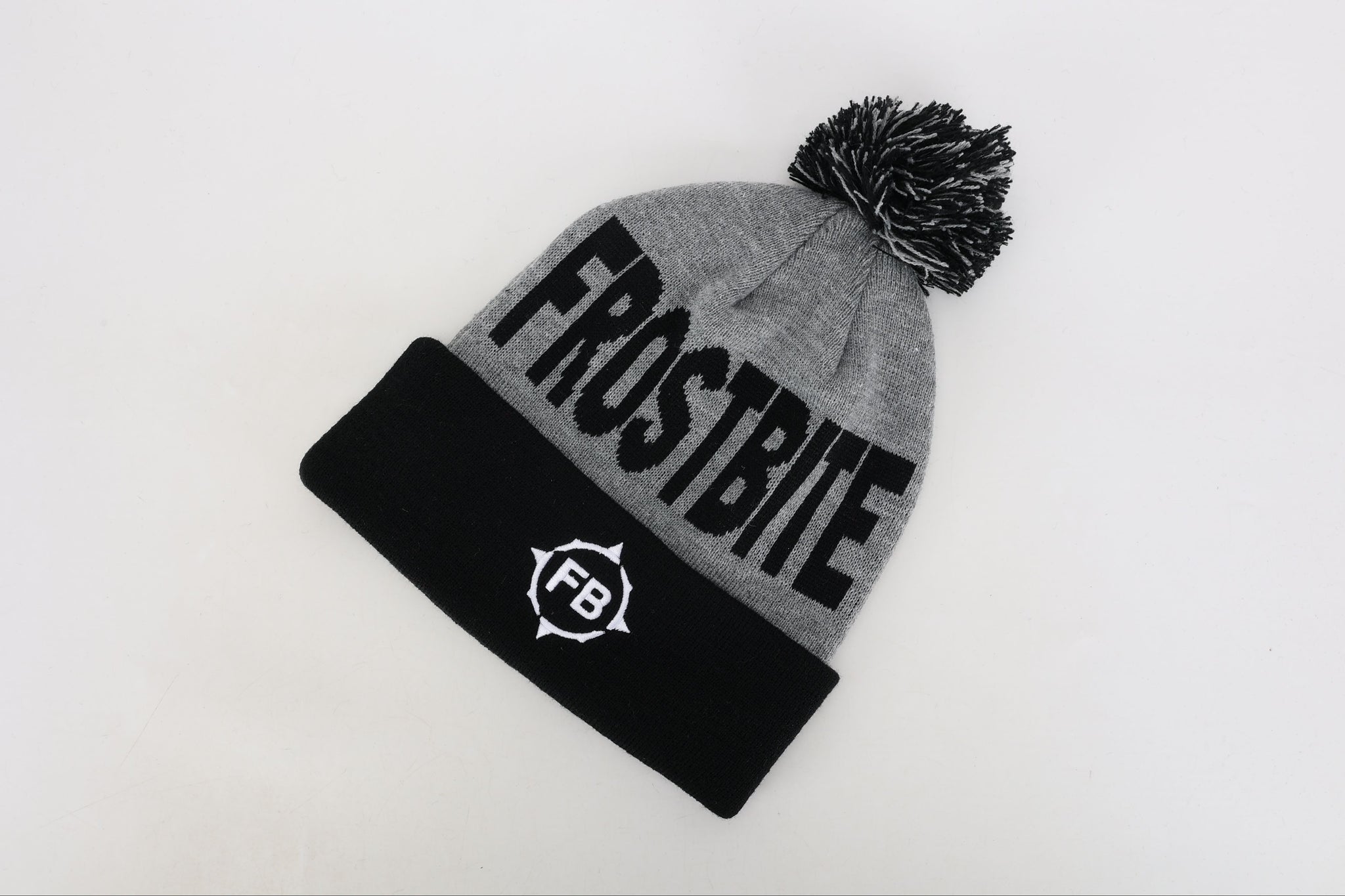 Pom Pom Beanie - Black