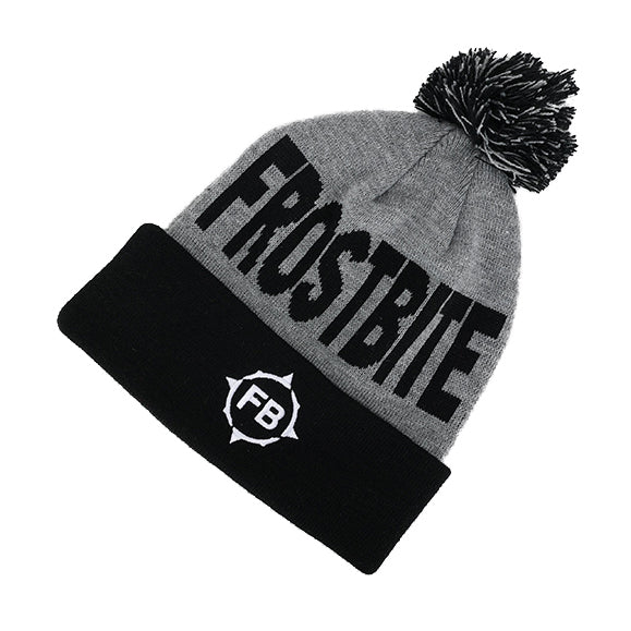 Pom Pom Beanie - Black