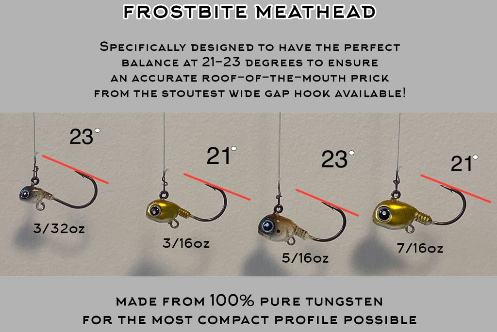 5mm Tungsten Jig (1/16oz) - 2 Pack – Frostbite Canada