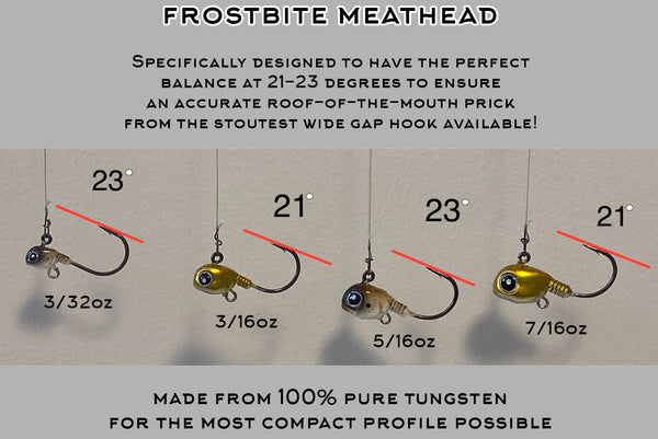 Meathead Live Bait Jig - 2 Pack - Pure Tungsten
